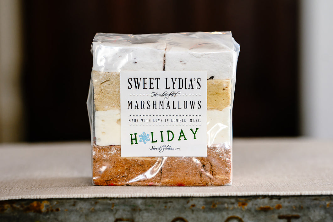 Bag of 8 Gourmet Marshmallows - Holiday Assorted