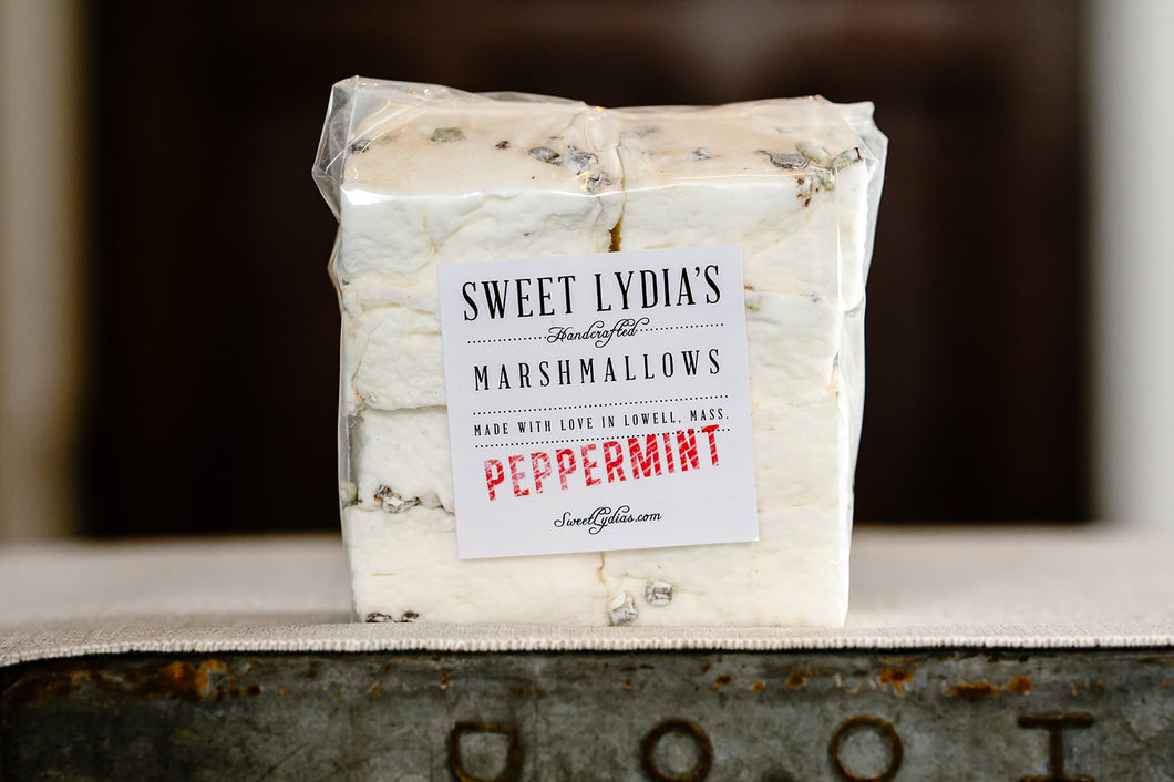 Bag of 8 Gourmet Marshmallows - Peppermint