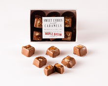Chocolate Covered Maple Bacon Caramels